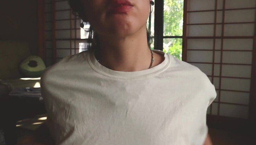 Elise Tran ASMR - naughty nipples tease and whispers