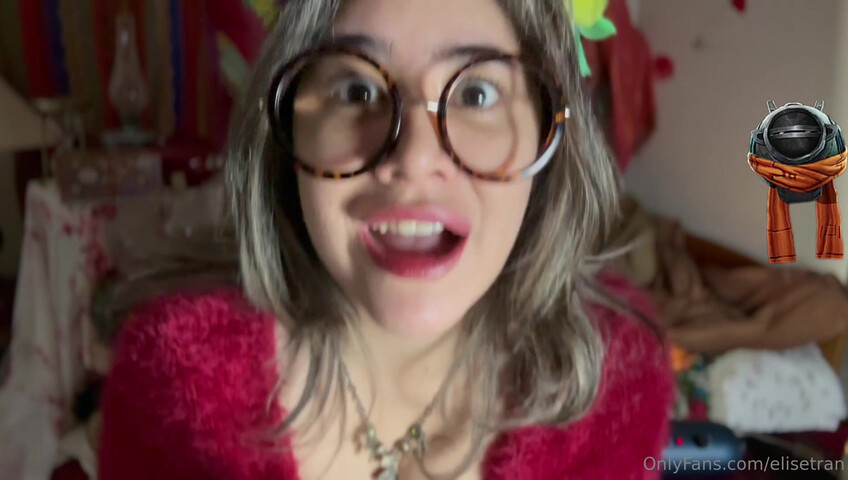 Elise Tran ASMR - Slutty hippie shopkeeper teases her hot tits