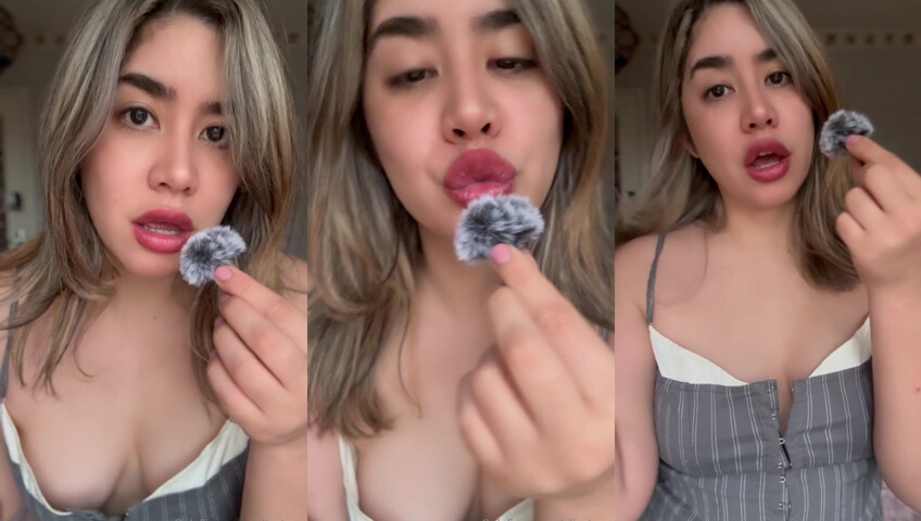 Elise Tran ASMR - boobas, smooches and whispers