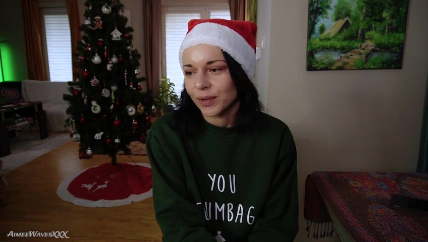 AimeeWavesXXX – stepMommy's Shocking Christmas