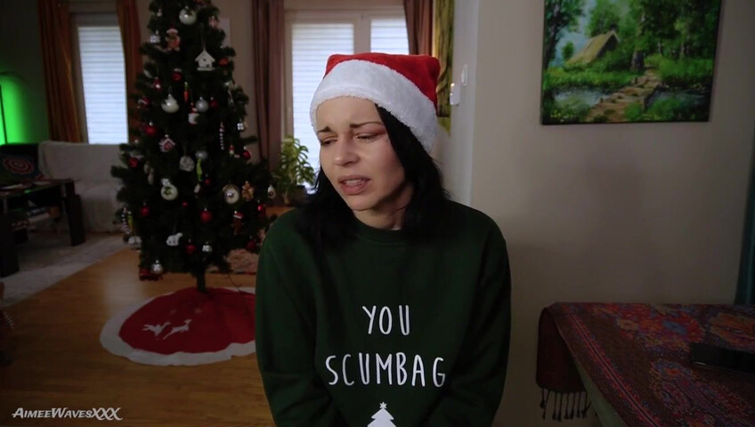 AimeeWavesXXX – stepMommy's Shocking Christmas