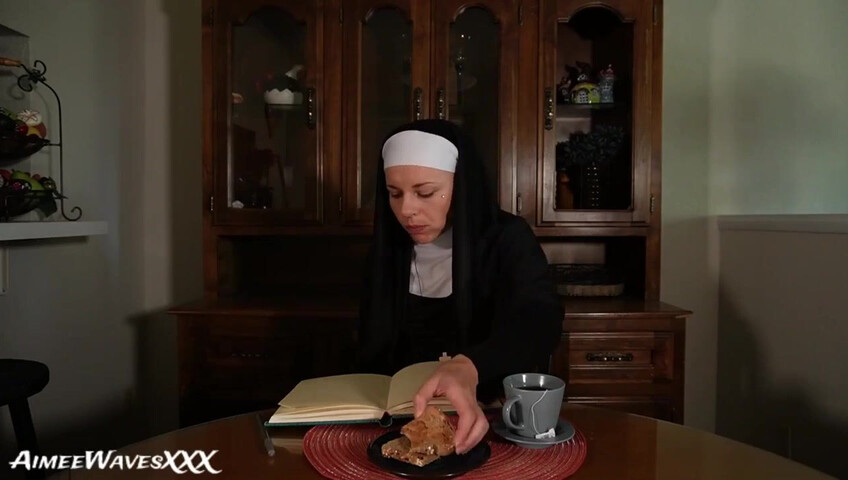 AimeeWavesXXX – The Nun's Blasphemous Desires