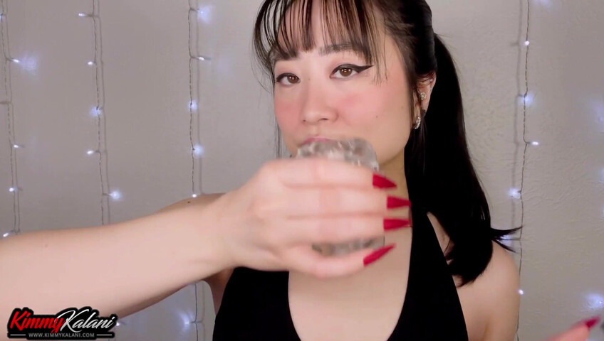 Kimmy Kalani - Cheating with the Sex Store Worker - ASMR BJ