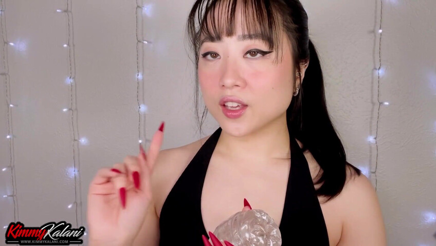 Kimmy Kalani - Cheating with the Sex Store Worker - ASMR BJ