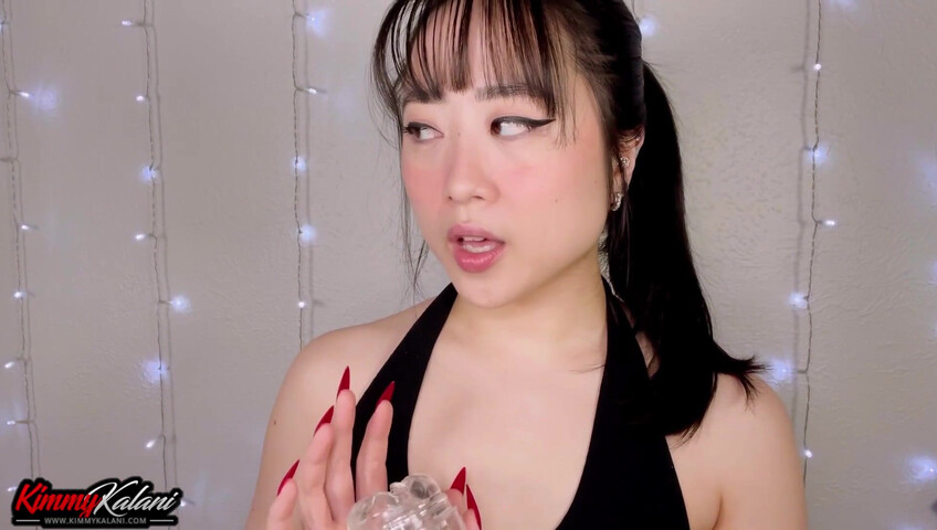 Kimmy Kalani - Cheating with the Sex Store Worker - ASMR BJ