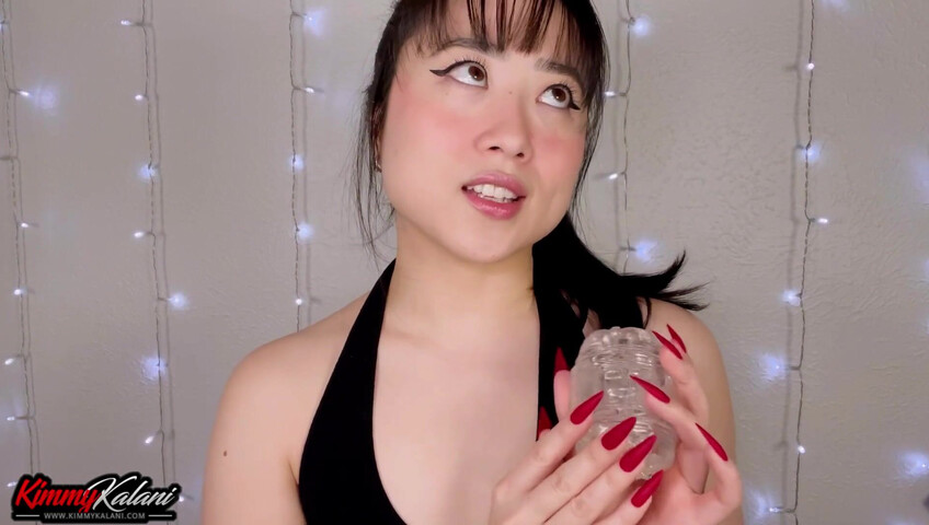 Kimmy Kalani - Cheating with the Sex Store Worker - ASMR BJ