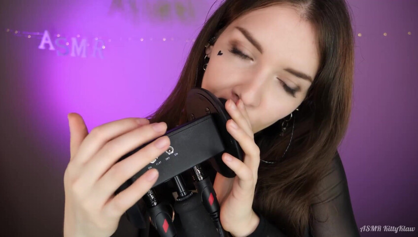 Kitty Klaw ASMR - My BeLOVEd Licking & Mouth sounds