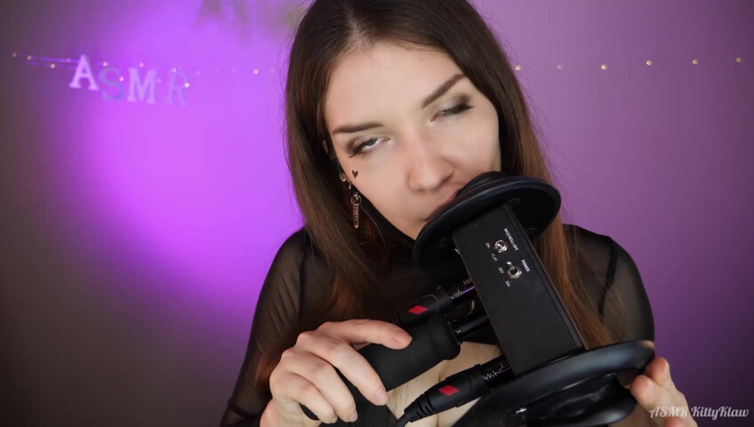 Kitty Klaw ASMR - My BeLOVEd Licking & Mouth sounds