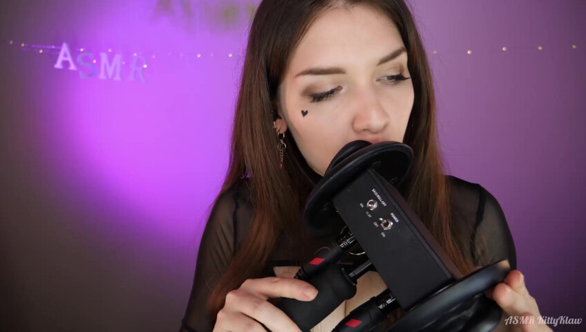 Kitty Klaw ASMR - My BeLOVEd Licking & Mouth sounds