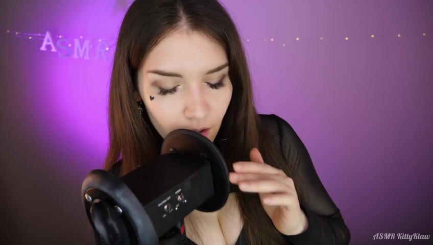 Kitty Klaw ASMR - My BeLOVEd Licking & Mouth sounds