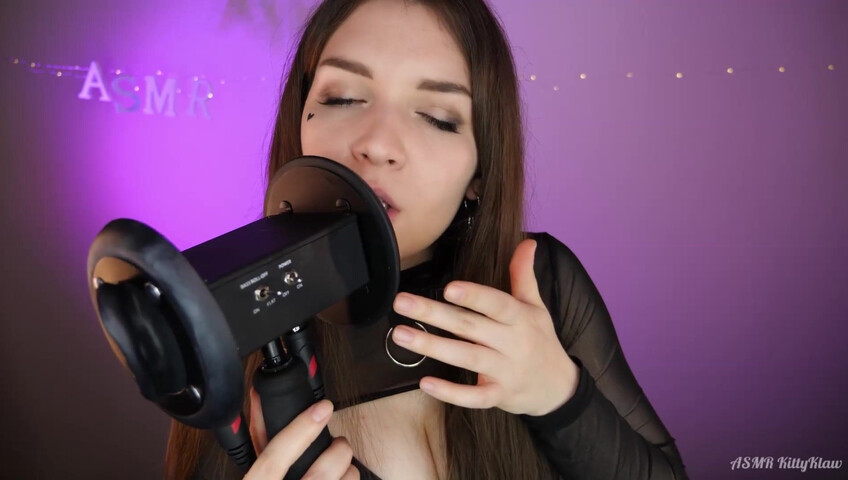 Kitty Klaw ASMR - My BeLOVEd Licking & Mouth sounds