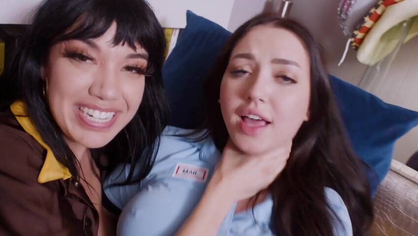 Little Puck - Deliver Us Your Package Horny Postal Girls Virtual Sex