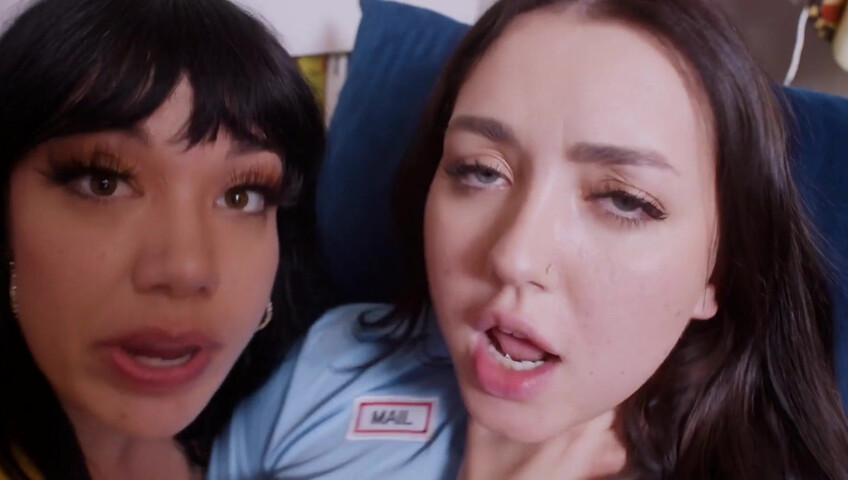 Little Puck - Deliver Us Your Package Horny Postal Girls Virtual Sex