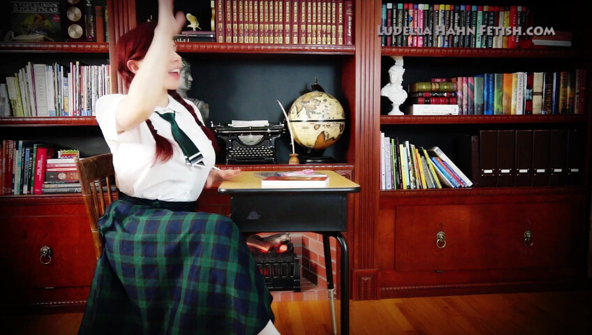 Ludella Hahns Fetish Adventures - Remote Controlled Stepsister Classroom Embarrassment - Wedgies, Humiliation, Humor, & Big Booty Shaking