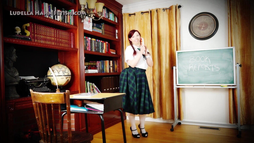 Ludella Hahns Fetish Adventures - Remote Controlled Stepsister Classroom Embarrassment - Wedgies, Humiliation, Humor, & Big Booty Shaking