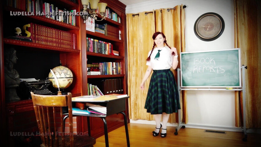 Ludella Hahns Fetish Adventures - Remote Controlled Stepsister Classroom Embarrassment - Wedgies, Humiliation, Humor, & Big Booty Shaking