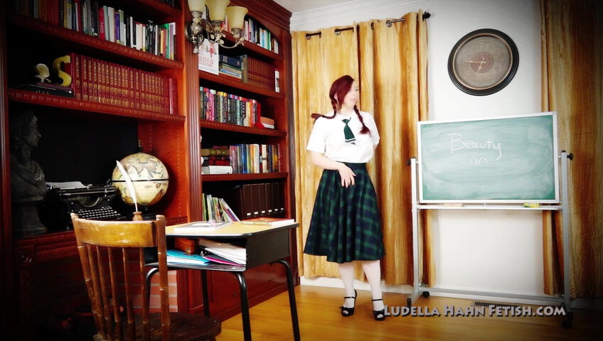 Ludella Hahns Fetish Adventures - Remote Controlled Stepsister Classroom Embarrassment - Wedgies, Humiliation, Humor, & Big Booty Shaking