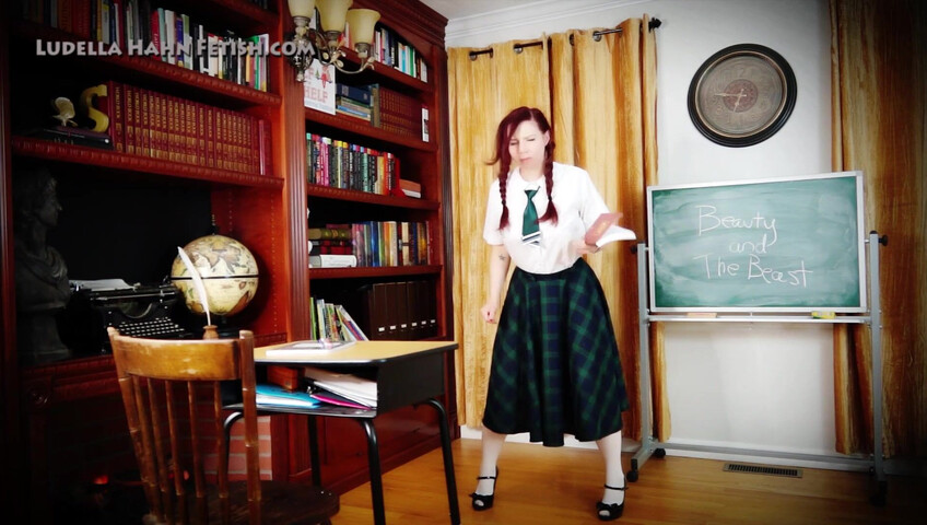 Ludella Hahns Fetish Adventures - Remote Controlled Stepsister Classroom Embarrassment - Wedgies, Humiliation, Humor, & Big Booty Shaking