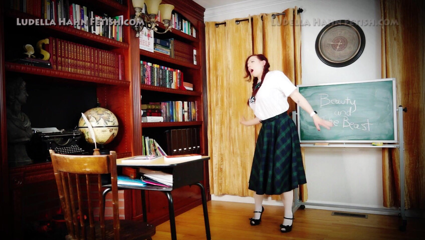 Ludella Hahns Fetish Adventures - Remote Controlled Stepsister Classroom Embarrassment - Wedgies, Humiliation, Humor, & Big Booty Shaking