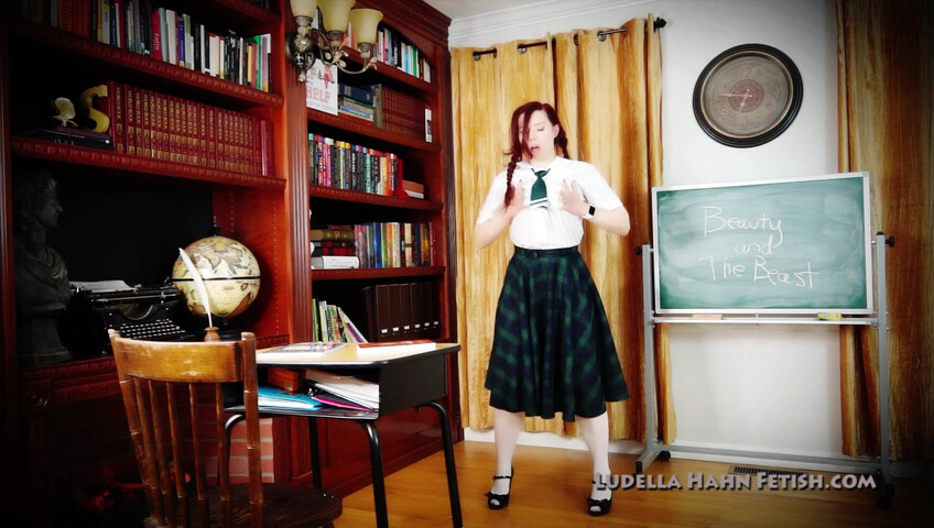 Ludella Hahns Fetish Adventures - Remote Controlled Stepsister Classroom Embarrassment - Wedgies, Humiliation, Humor, & Big Booty Shaking