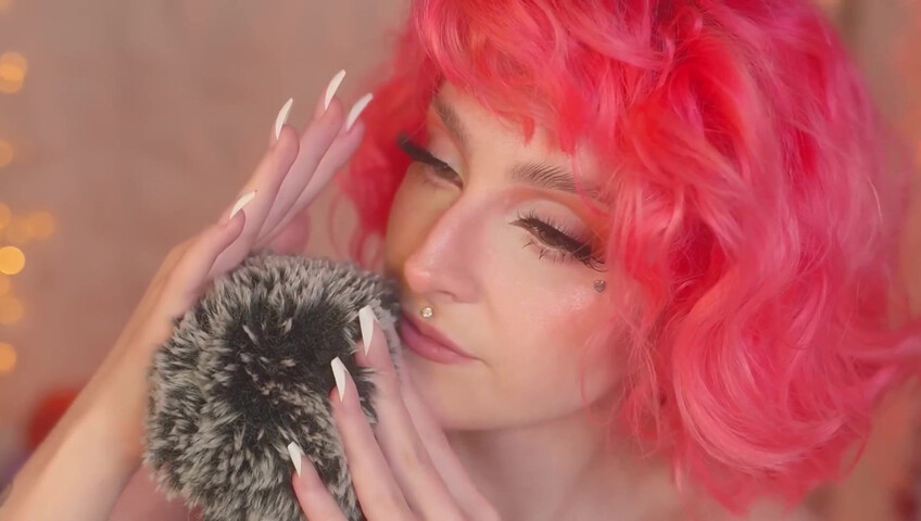 Mewlies ASMR - Soft Sounds ♡ Fluffy Brain Massage & More (No Talking)