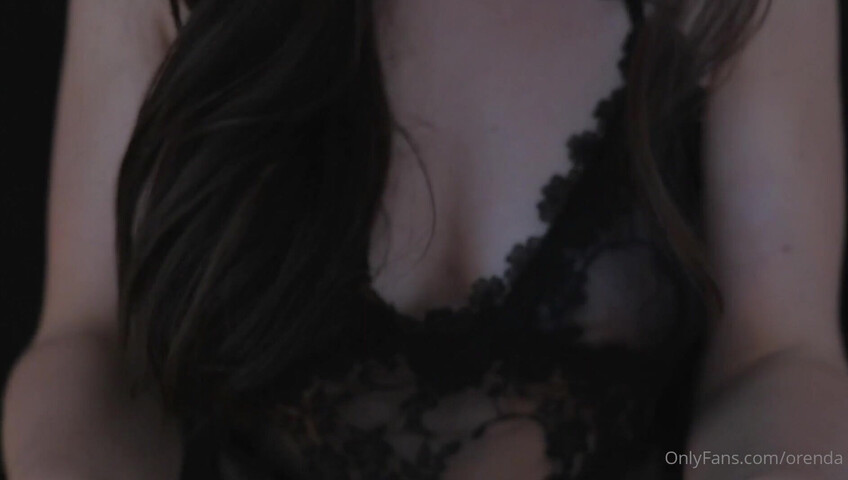 Orenda ASMR - Massage with Edible Lotion Integrating GF Roleplay and Ear Eating