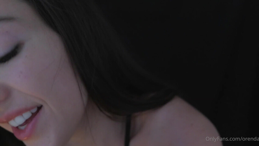 Orenda ASMR - Massage with Edible Lotion Integrating GF Roleplay and Ear Eating