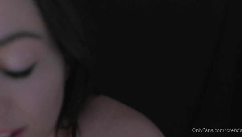 Orenda ASMR - Massage with Edible Lotion Integrating GF Roleplay and Ear Eating