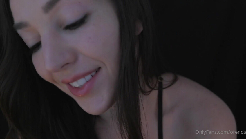 Orenda ASMR - Massage with Edible Lotion Integrating GF Roleplay and Ear Eating