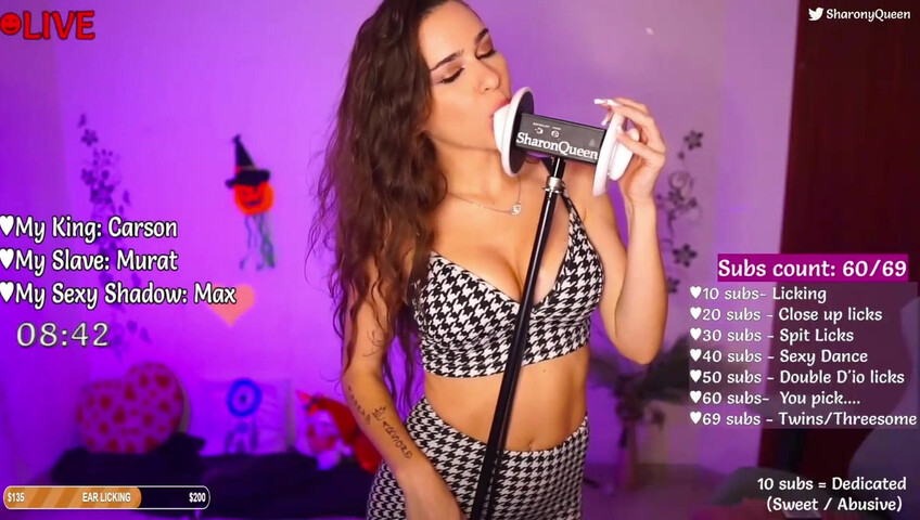 SharonQuee ASMR - Wet Licks