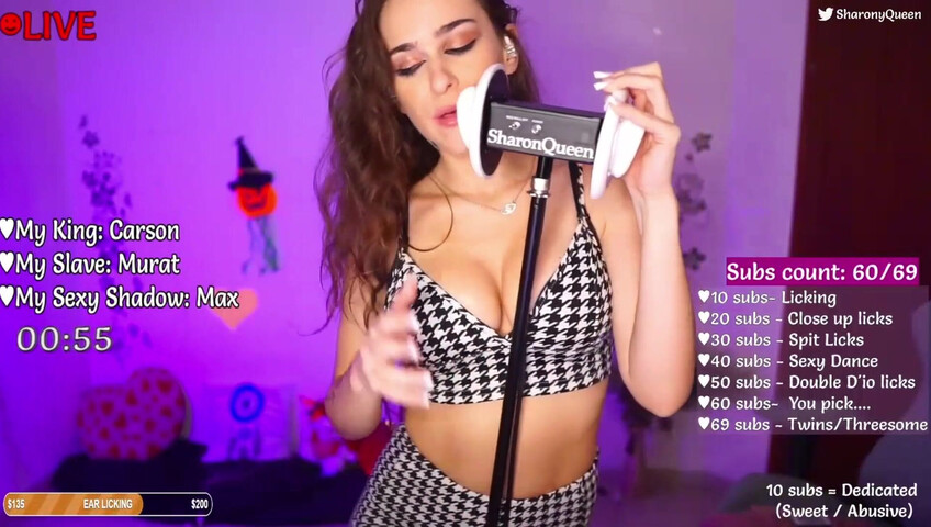 SharonQuee ASMR - Wet Licks