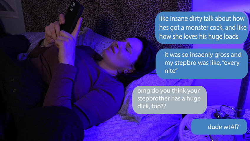 Bettie Bondage - Sharing a Bed with Your Stepsis