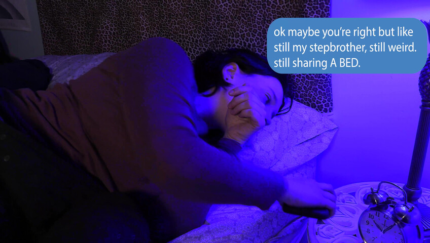 Bettie Bondage - Sharing a Bed with Your Stepsis