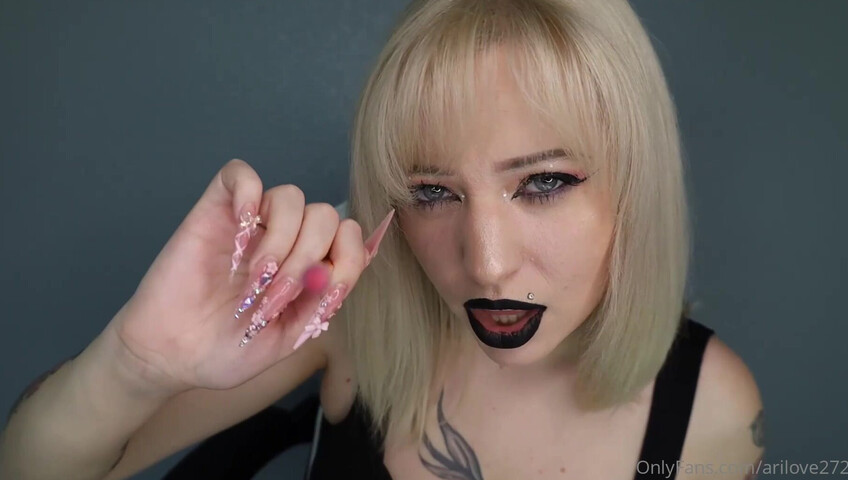 AriLove - ASMR Roleplay Goth Manager Gets On You Work HARDER or ELSE You'll Get Pegged!