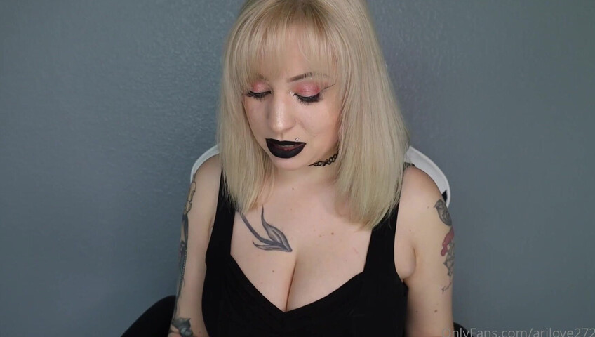 AriLove - ASMR Roleplay Goth Manager Gets On You Work HARDER or ELSE You'll Get Pegged!