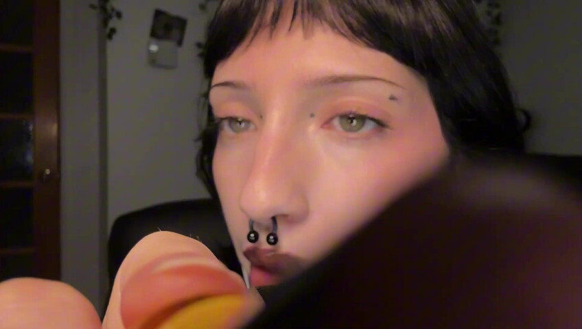 SleepGirl ASMR -  Close up Spit Painting (Wet Mouth Sounds)