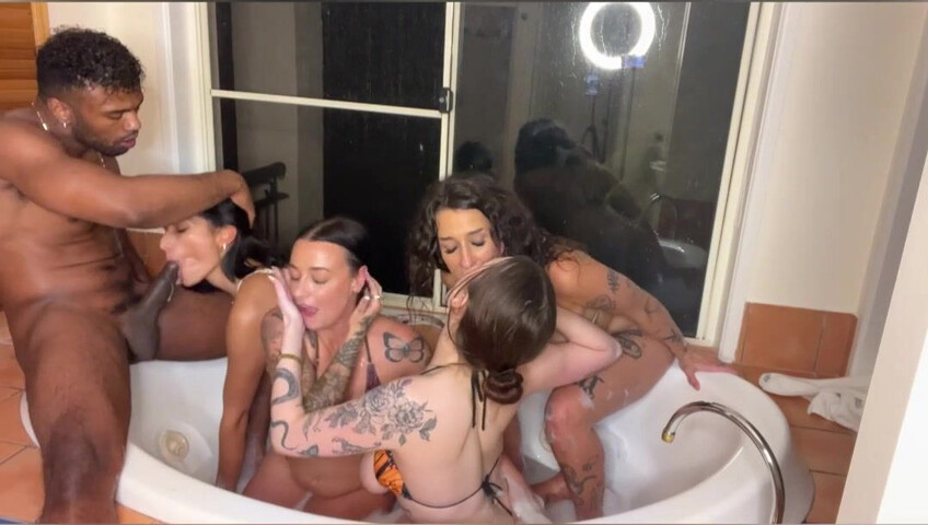 Jade Hutchison 80 - 5WAY orgy with Troy Francisco