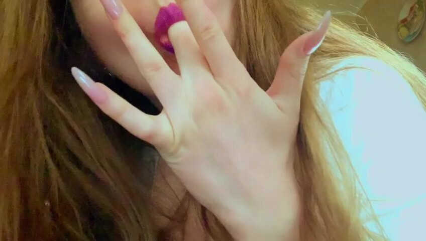 Malinkaa98 - Fully Naked | Fingering Pussy and Finger Sucking