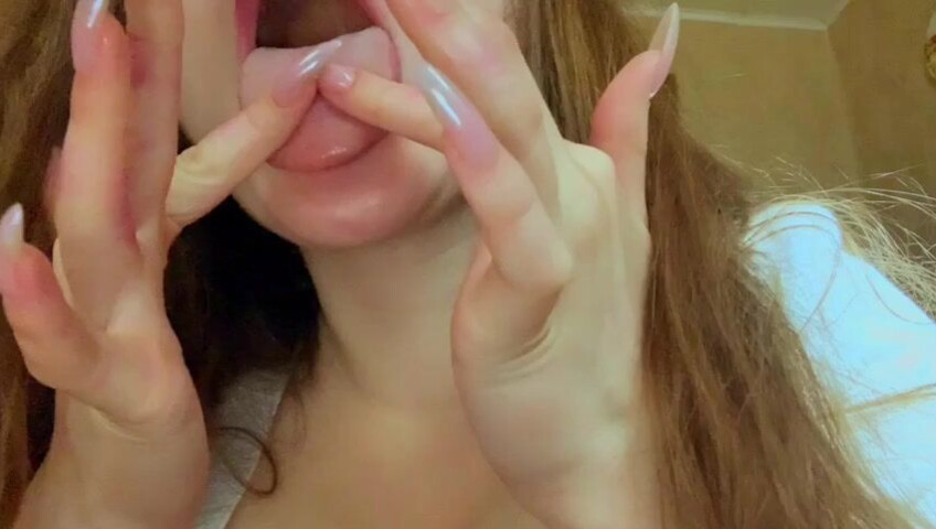 Malinkaa98 - Fully Naked | Fingering Pussy and Finger Sucking