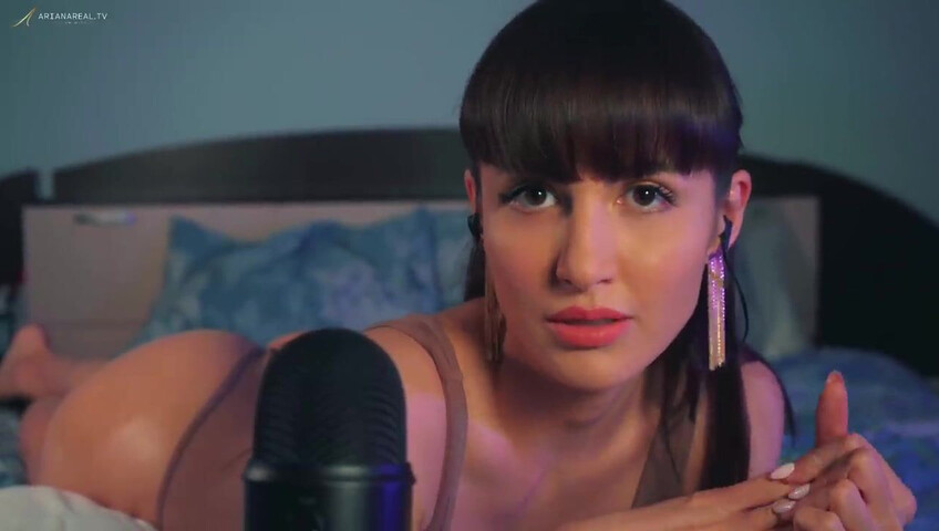 ArianaRealTV - ASMR Passionate Mic Licking & Breathing Layered Sounds