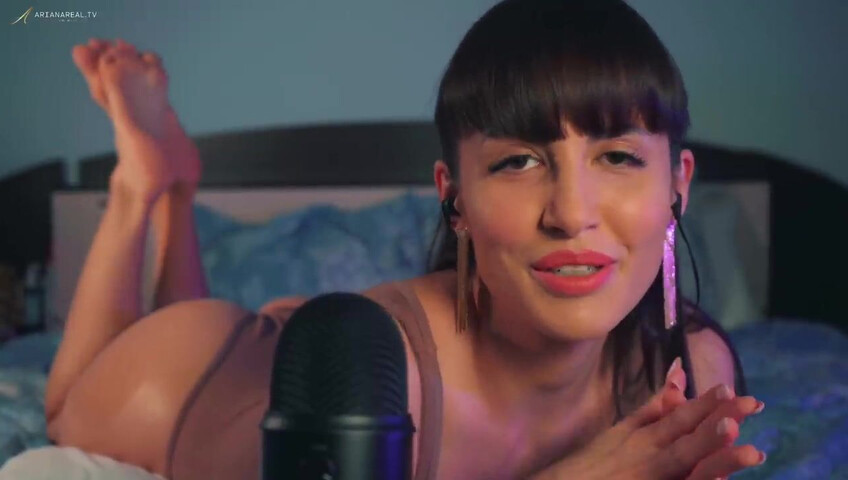 ArianaRealTV - ASMR Passionate Mic Licking & Breathing Layered Sounds