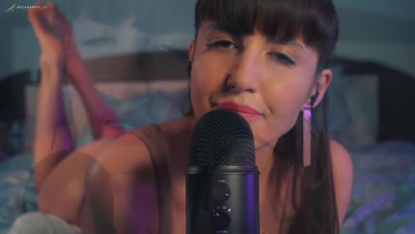 ArianaRealTV - ASMR Passionate Mic Licking & Breathing Layered Sounds