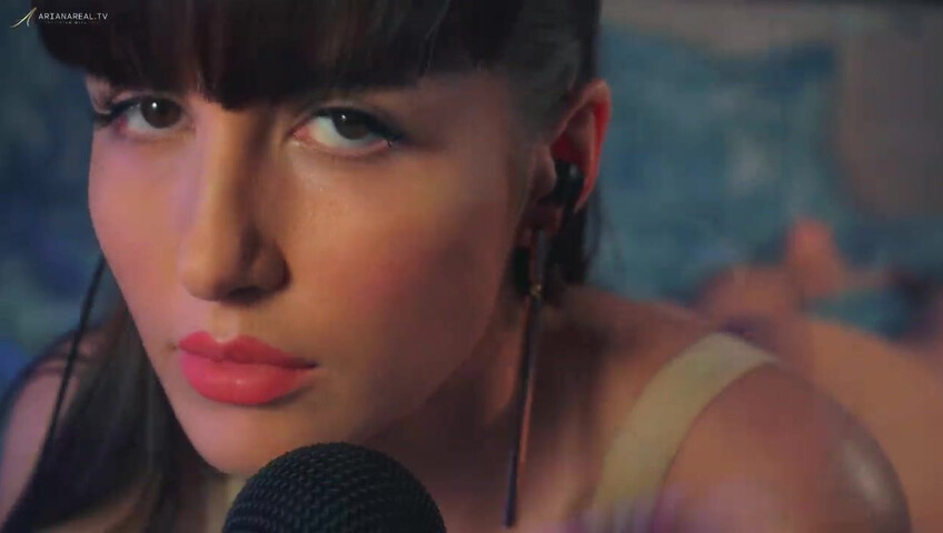 ArianaRealTV - ASMR Passionate Mic Licking & Breathing Layered Sounds
