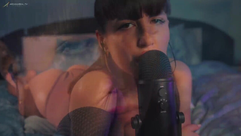 ArianaRealTV - ASMR Passionate Mic Licking & Breathing Layered Sounds