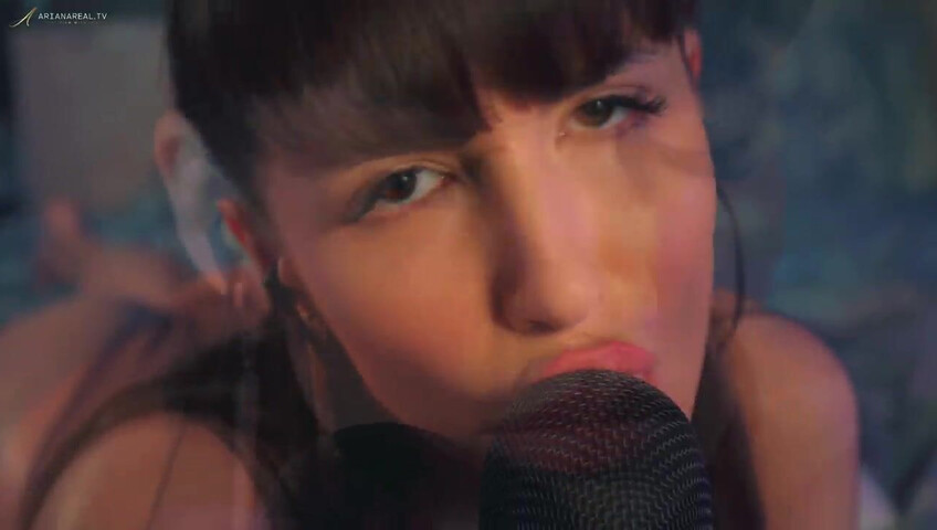 ArianaRealTV - ASMR Passionate Mic Licking & Breathing Layered Sounds