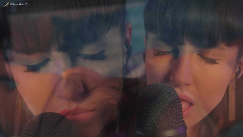 ArianaRealTV - ASMR Passionate Mic Licking & Breathing Layered Sounds