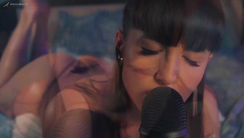 ArianaRealTV - ASMR Passionate Mic Licking & Breathing Layered Sounds