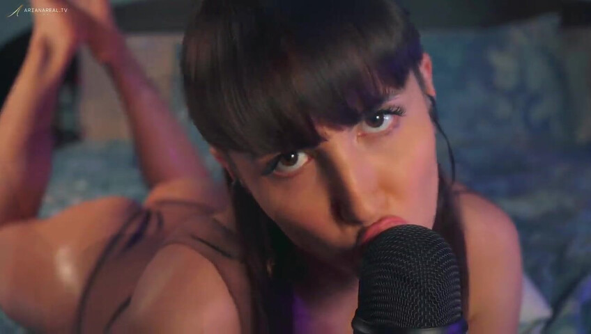 ArianaRealTV - ASMR Passionate Mic Licking & Breathing Layered Sounds