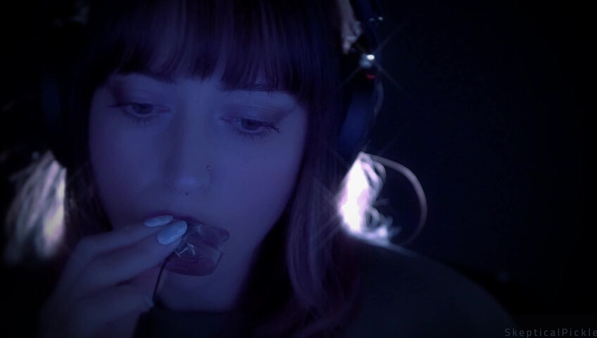 SkepticalPickle ASMR - Ear Licking and Whispers (Tiny Ears) Golden Tier