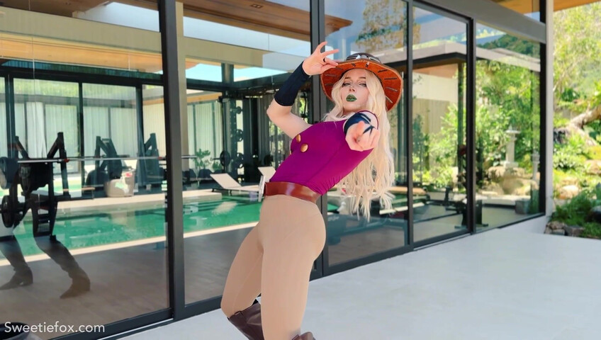 Gyro Teaches Johnny How To Roll Balls (Cosplay Sweetie Fox)